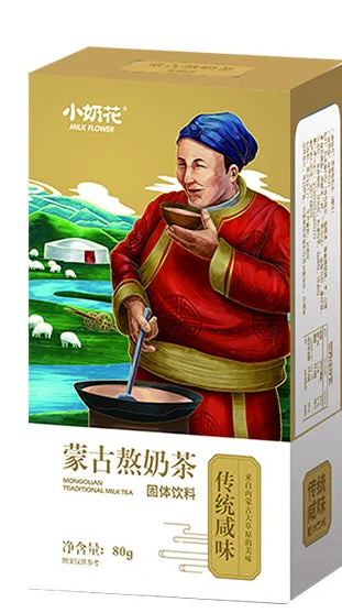 小奶花 蒙古熬奶茶80g(咸味) (80 per case)