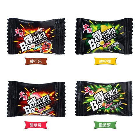宏源 爆炸果汽可乐味硬糖350g (24 per case)
