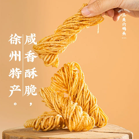 三关六码头 金丝馓子180g (12 per case)