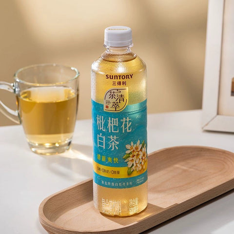 三得利 枇杷花白茶500ml (15 per case)