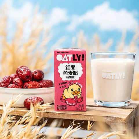 OATLY 红豆燕麦奶200ml三联包(秋冬季节品) (8 per case)