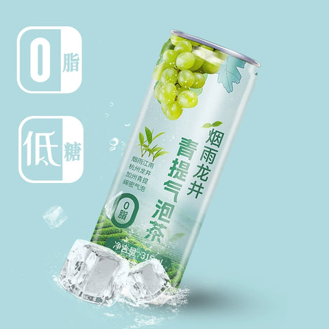 金汇源泉 葡香龙井青提气泡茶315ml (20 per case)