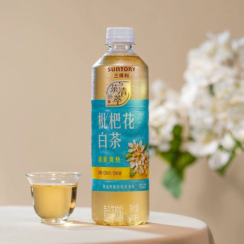 三得利 枇杷花白茶500ml (15 per case)