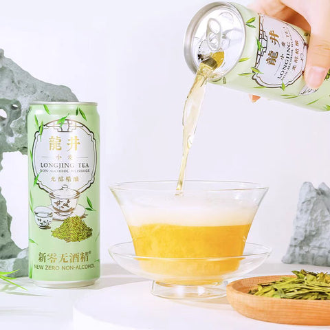 新小零 龙井风味无醇精酿小麦啤酒330ml (24 per case)