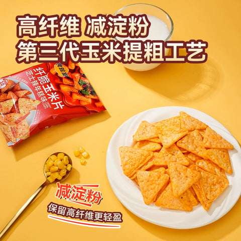 食验室 纤脆玉米片纤脆芝士辣年糕味30g (30 per case)