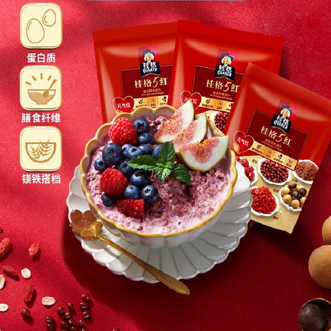 桂格 5白混合即食麦片460g (12 per case)
