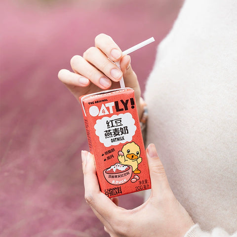 OATLY 红豆燕麦奶200ml三联包(秋冬季节品) (8 per case)