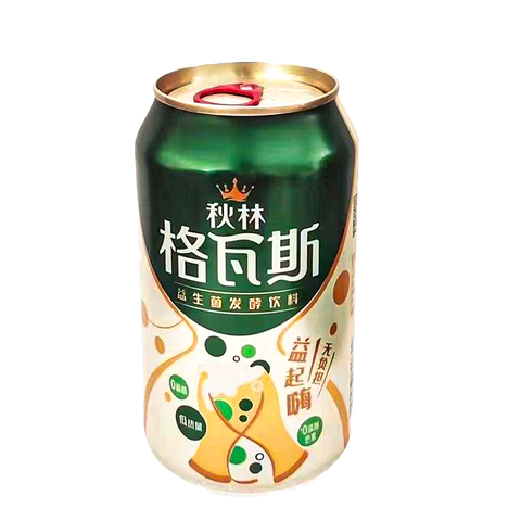 秋林·格瓦斯 益生菌发酵饮料(经典)330ml*6 (4 per case)