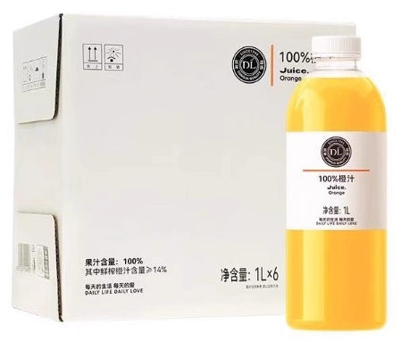 胖东来 橙汁(1000ml*6) (1 per case)