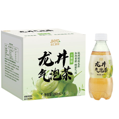 金汇源泉 龙井气泡茶280ml*6 (1 per case)