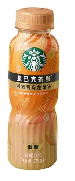 星巴克茶咖 铁观音乌龙拿铁270ml (15 per case)