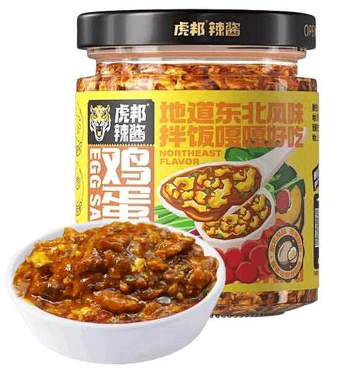 虎邦辣酱 鸡蛋酱200g (12 per case)