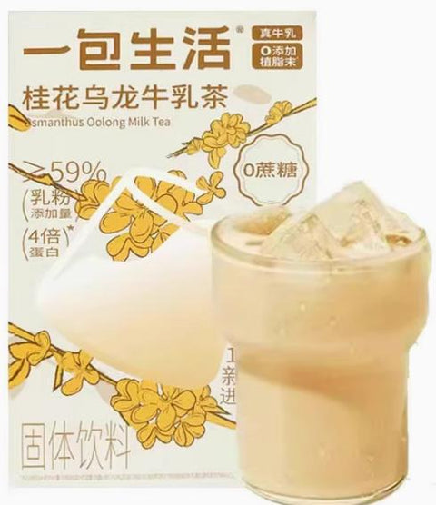 一包生活 桂花乌龙牛乳茶132g(22g*6条) (30 per case)
