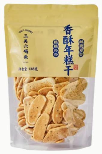 三关六头码头 香酥年糕片138g (12 per case)