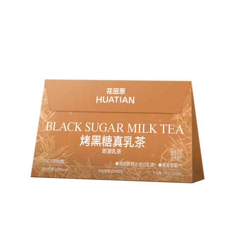 花田萃 烤黑糖真乳茶即溶乳茶140g(20g*7) (25 per case)