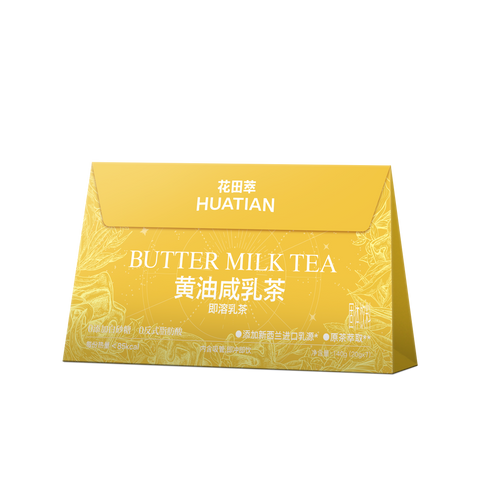 花田萃 黄油咸乳茶即溶乳茶140g(20g*7) (25 per case)