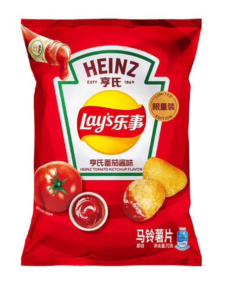 乐事 享氏番茄酱味70g (22 per case)