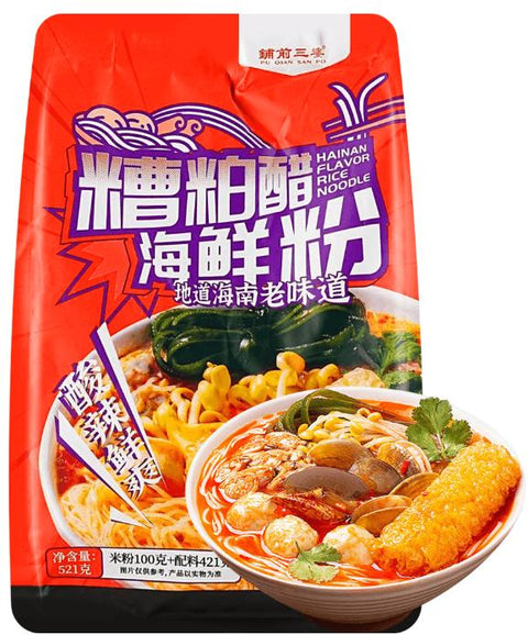 铺前三婆 糟粕醋海鲜粉512g (25 per case)
