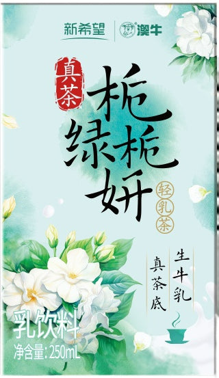 新希望AUSCOW 澳牛栀栀绿研250ml*6 (24 per case)