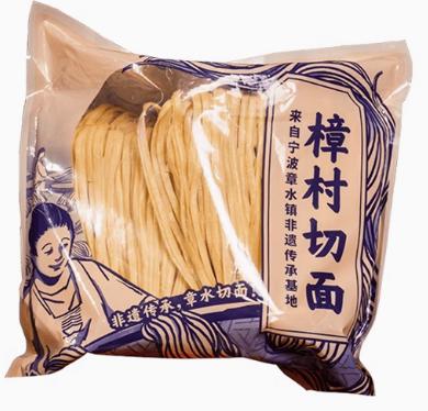 三关六头码头 非遗樟村切面粗480g (10 per case)