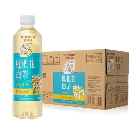 三得利 枇杷花白茶500ml (15 per case)