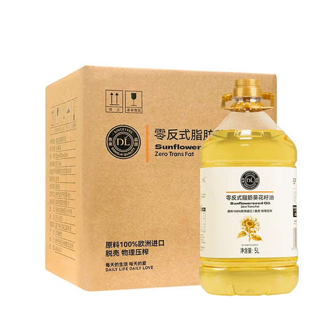 胖东来 零反式脂肪酸葵花籽油1.8L (6 per case)