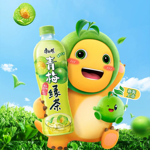 康师傅 青梅绿茶500ml (15 per case)