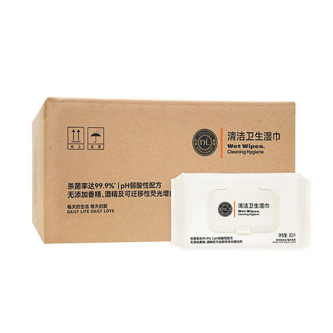 胖东来 清洁卫生湿巾80片装 (12 per case)