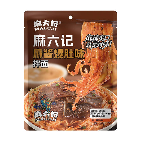 麻六记 麻酱爆肚拌面201.5g (18 per case)