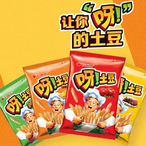 好丽友 呀土豆番茄味70g （20 per case）