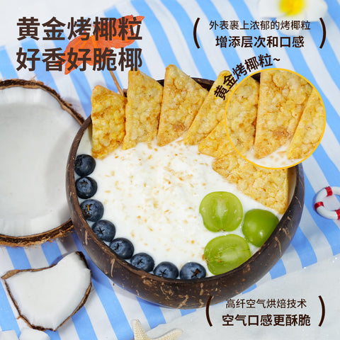 食验室 海盐椰花玉米片立袋40g (50 per case)