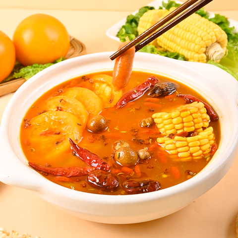 肥羊王 五原黄柿子火锅底料 150g*2 (30 per case)