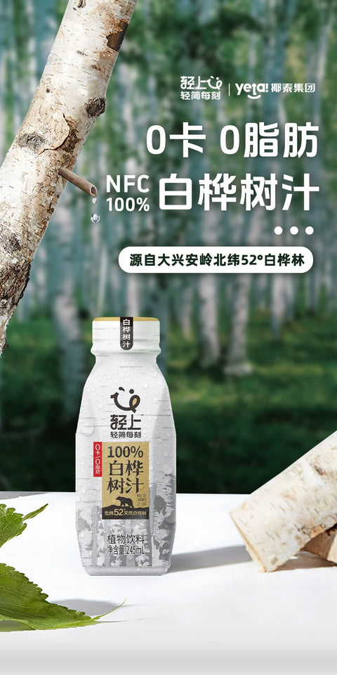 轻上 白桦树汁245ml (1 per case)