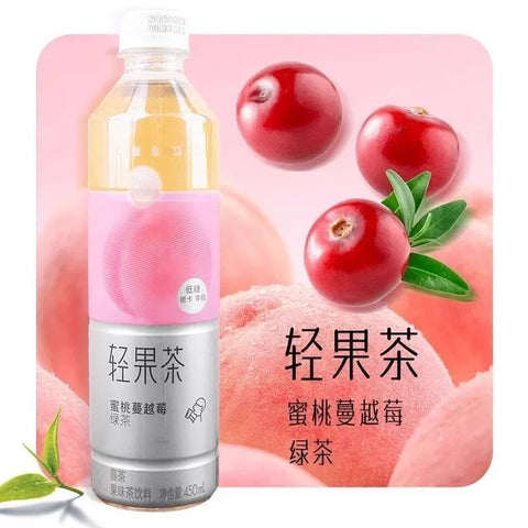 喜茶 青提卡曼橘果茶绿妍450ml (15 per case)