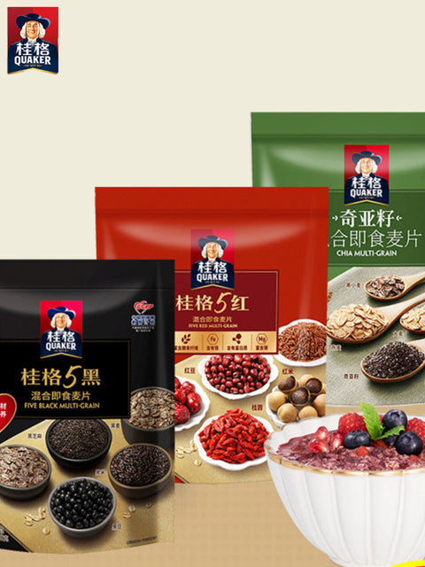 桂格 5红混合即食麦片480g (12 per case)