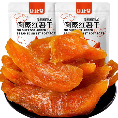 比比赞 倒蒸红薯干250g (50 per case)