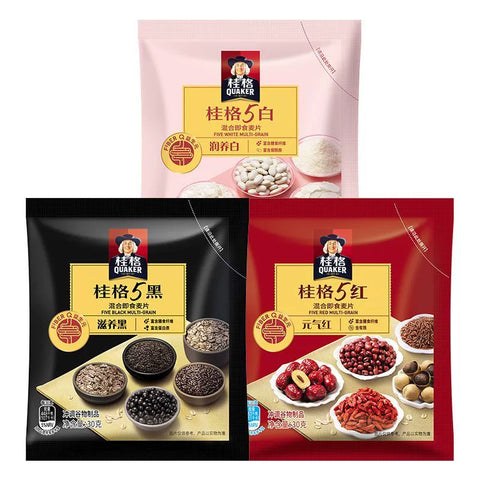 桂格 5黑混合即食麦片518g (12 per case)