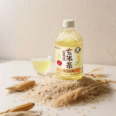 有丛气 玉米须玄米茶植物饮料520ml (15 per case)