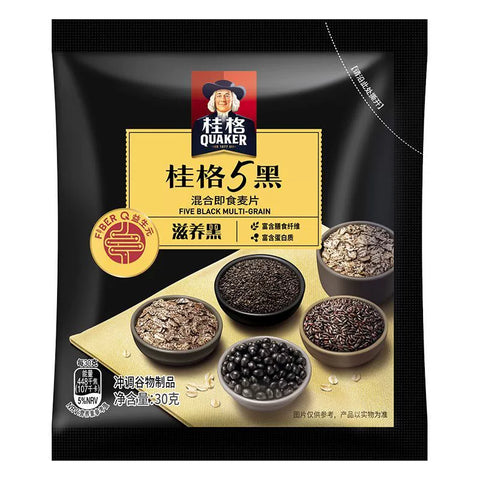 桂格 5黑混合即食麦片518g (12 per case)