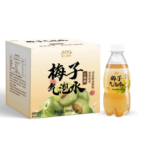 金汇源泉  梅子气泡水280ml*6 (1 per case)