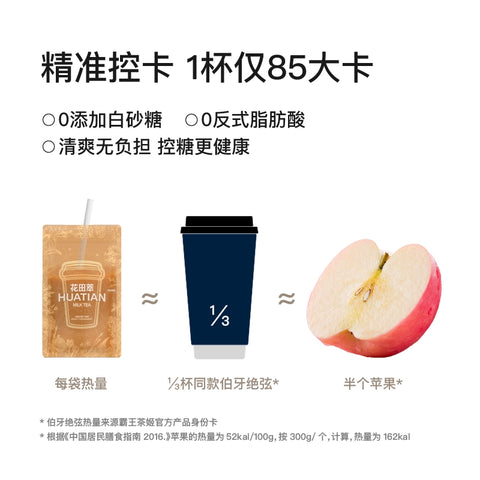花田萃 茉莉雪芽即溶乳茶7袋装(20g*7) (25 per case)
