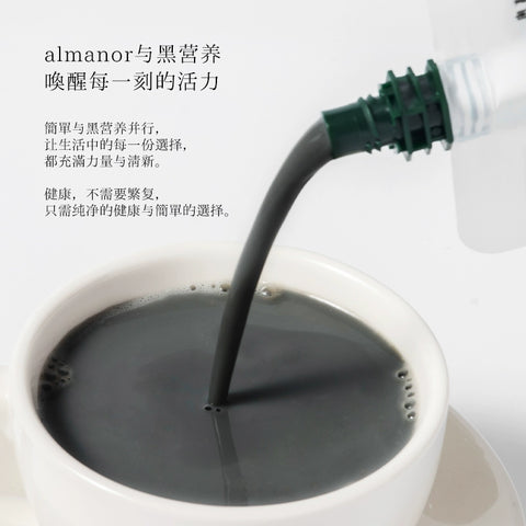 奥蔓庄园 巴旦木黑芝麻奶180g*12 (8 per case)