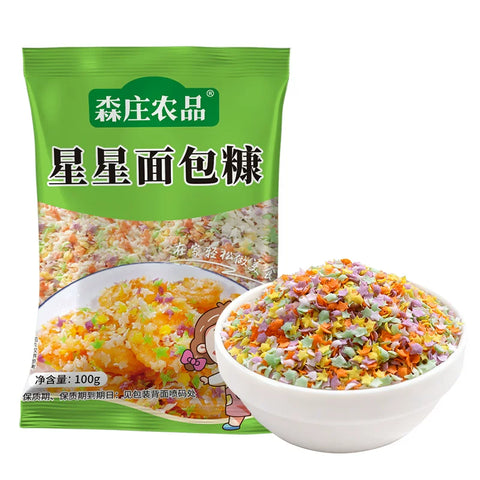 森庄农品 星星面包糠100g（65 per case）
