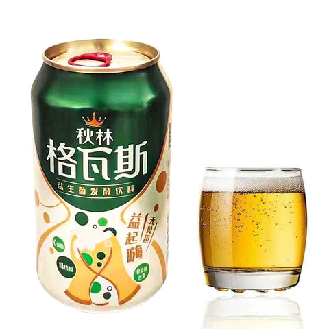 秋林·格瓦斯 益生菌发酵饮料(经典)330ml*6 (4 per case)