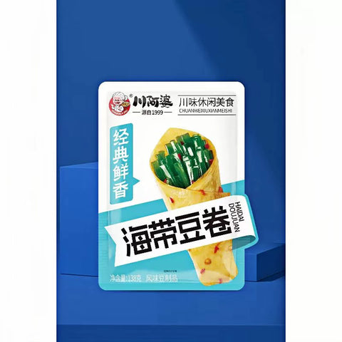川阿婆 海带豆卷138g (30 per case)