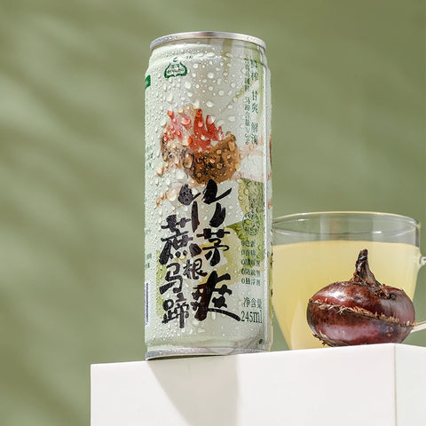 生龙 竹蔗茅根马蹄爽凉茶罐装245ml畅饮 (24 per case)