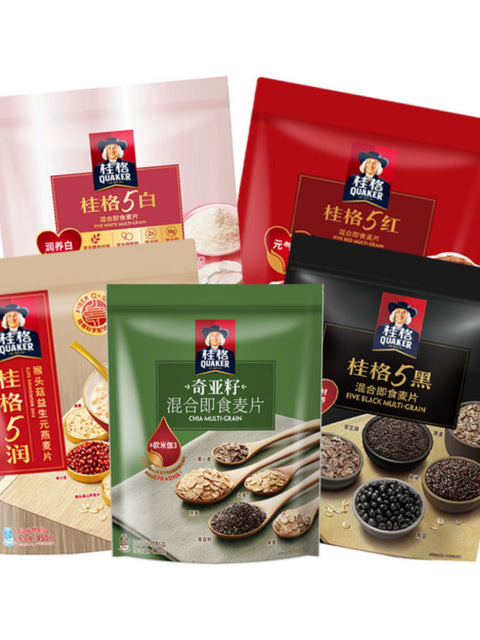 桂格 5红混合即食麦片480g (12 per case)