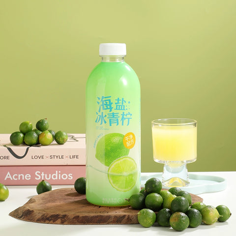 乐源 海盐冰青柠 1L (6 per case)