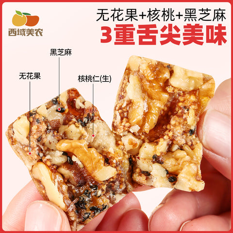 西域美农 黑芝麻无花果核桃派158g (45 per case)