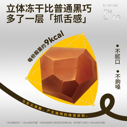 食验室   钻石脆巧轻乳榛巧味14g (24 per case)